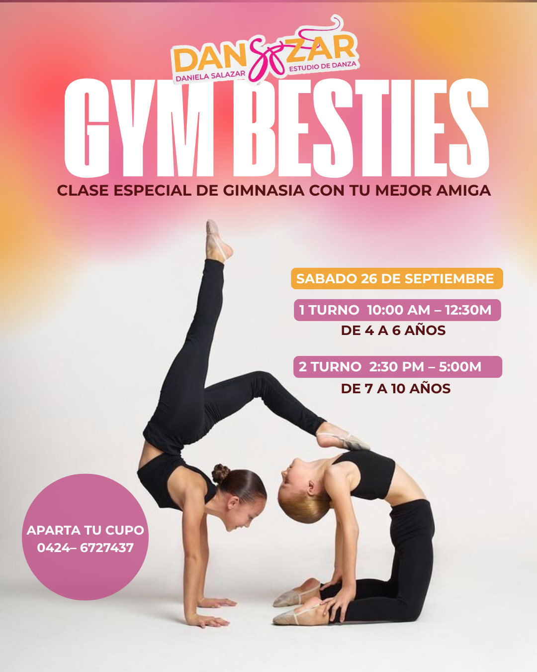 Fondo Flyer Gym Besties